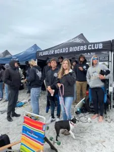 Flagler Surfers Bring The Heat Despite The Cold In Inaugural Competition 44 Dog on Beach | Accu-Temp Heating & Air Conditioning