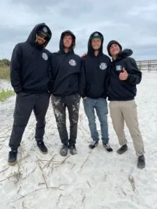 Flagler Surfers Bring The Heat Despite The Cold In Inaugural Competition 41 Team-mates | Accu-Temp Heating & Air Conditioning