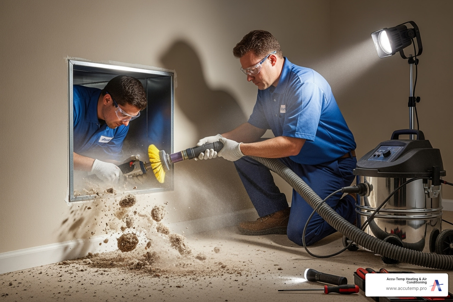 Air duct cleaning service