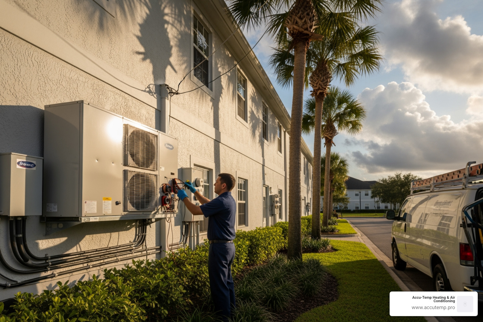 mini split heat pumps repair commercial in palm coast, fl