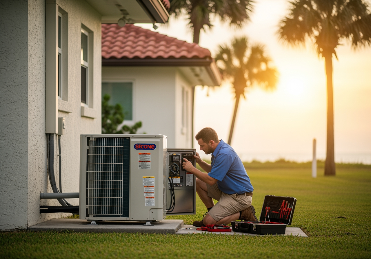 mini split heat pumps repair in beverly beach, fl