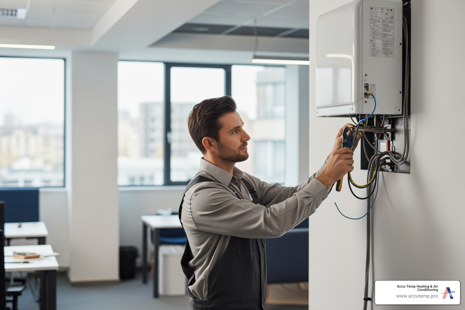 mini split heat pumps installation commercial in flagler beach, fl